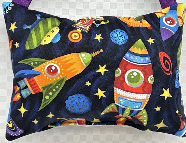 Rocket Ship Tooth Fairy Pillow by Tooth Fairy Tess- Personalized