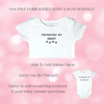 Black Lab Retreiver Baby Sweater, Handmade Knitted Baby Sweater, Personalized Baby Sweater