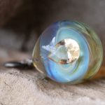 Light Blue Moon - Crystal Necklace, Magical Fantasy Jewellery
